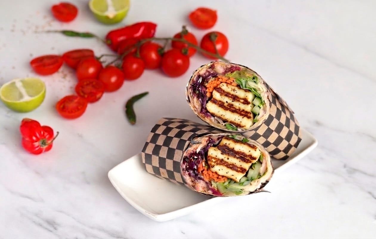 Halloumi Wrap