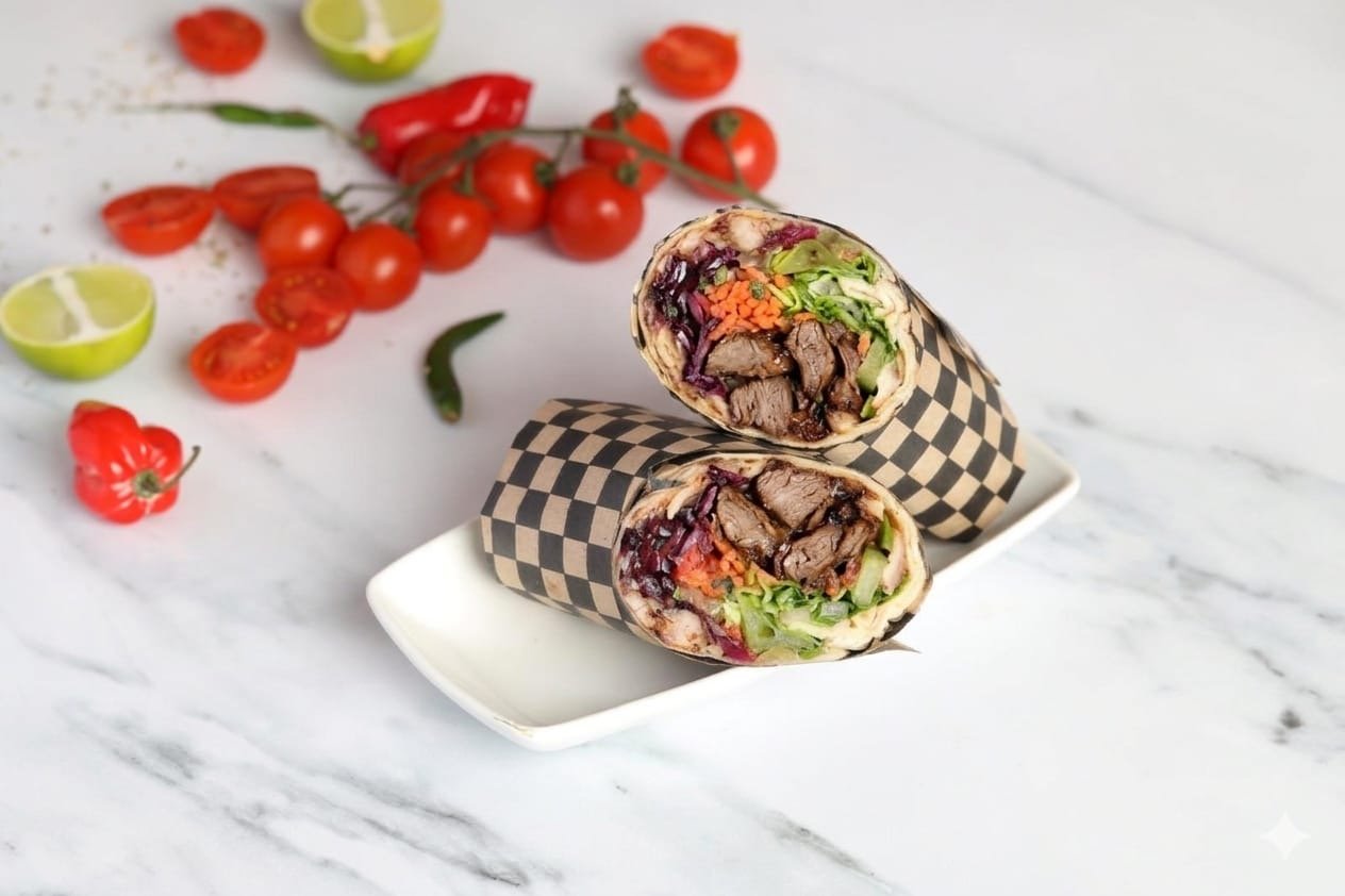 Lamb Shish Wrap