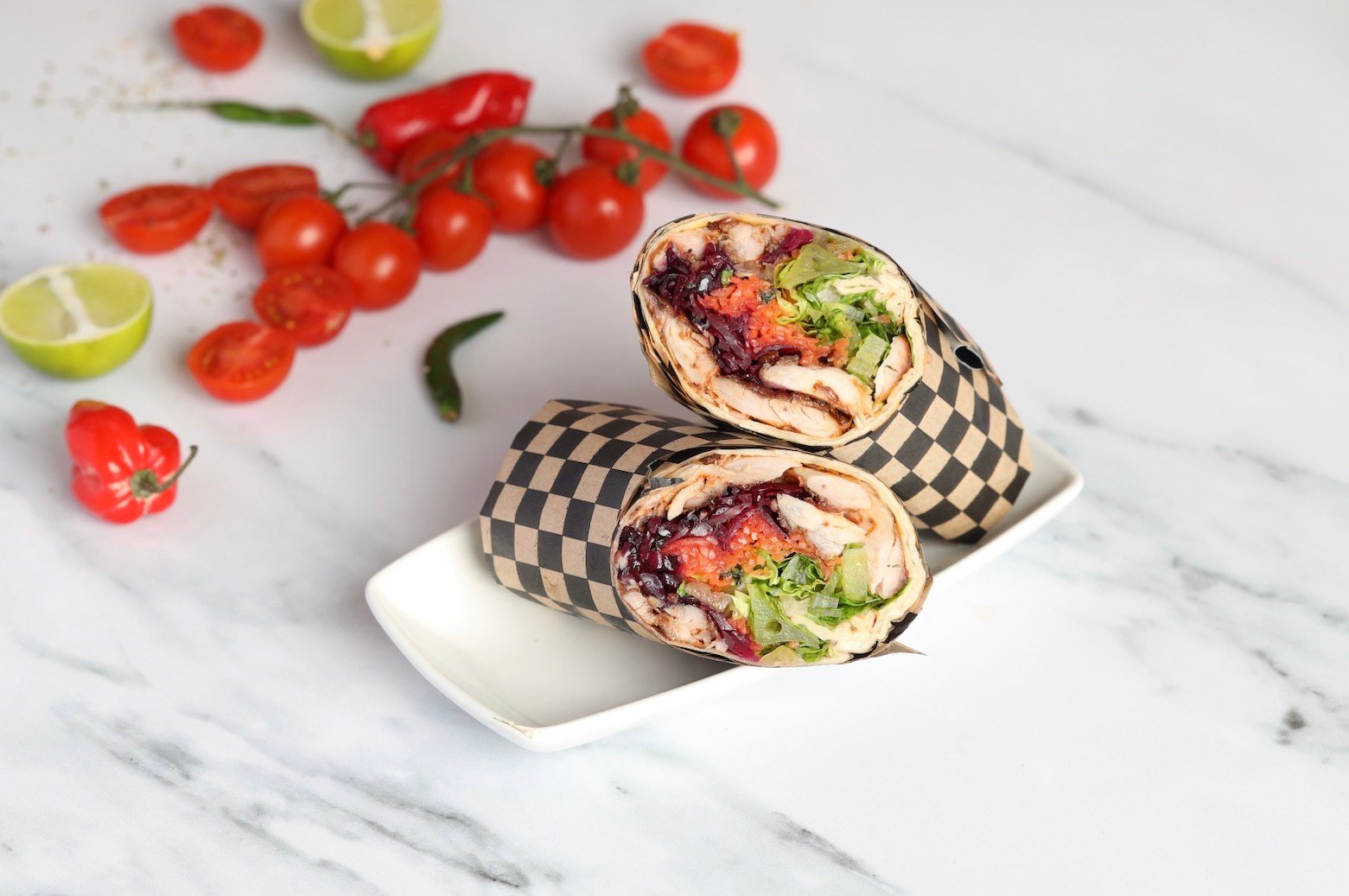Chicken Shish Wrap