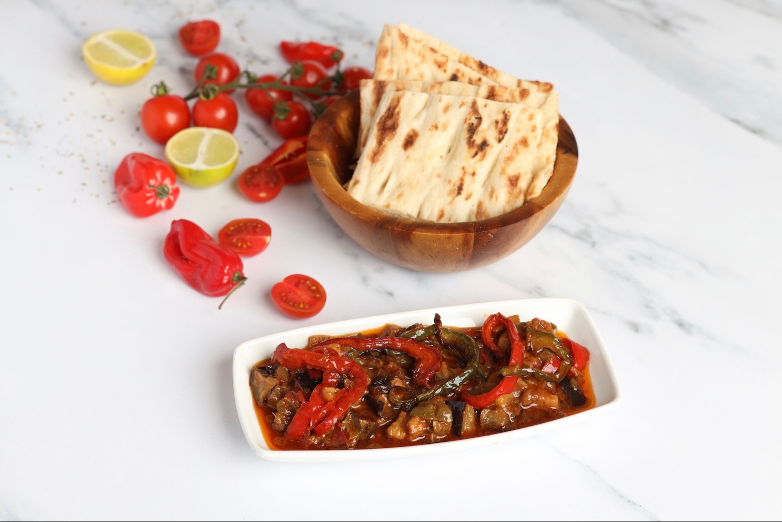 Aubergine Salata