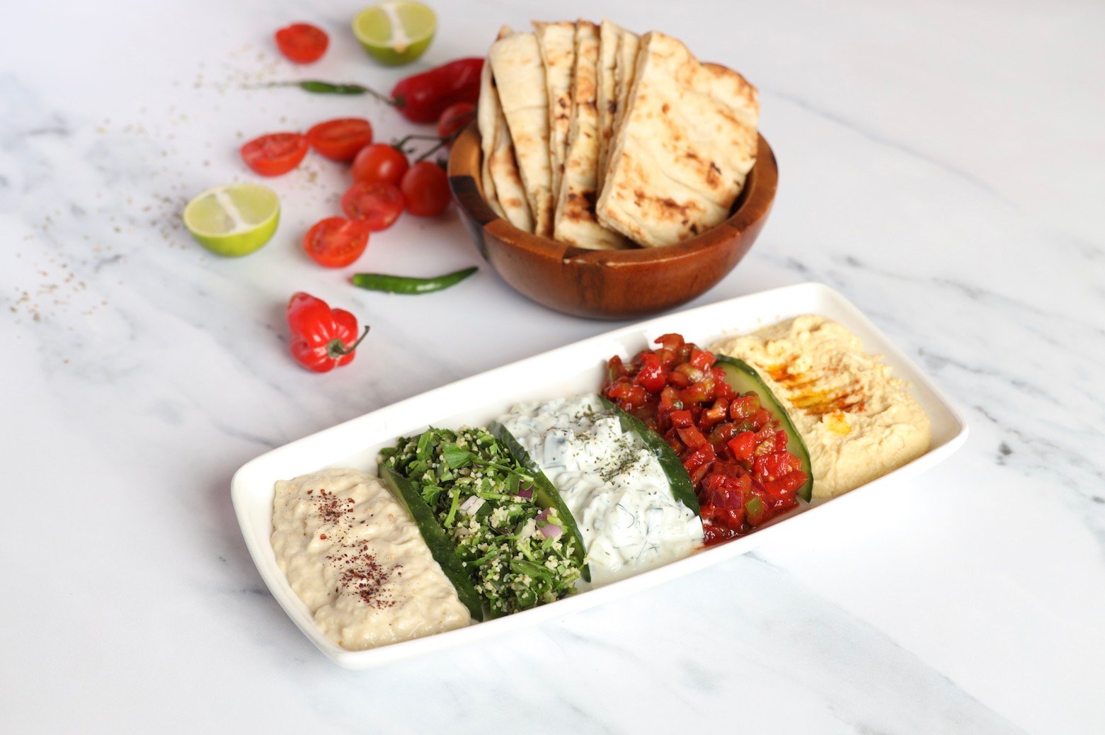 Mixed Mezze For 2